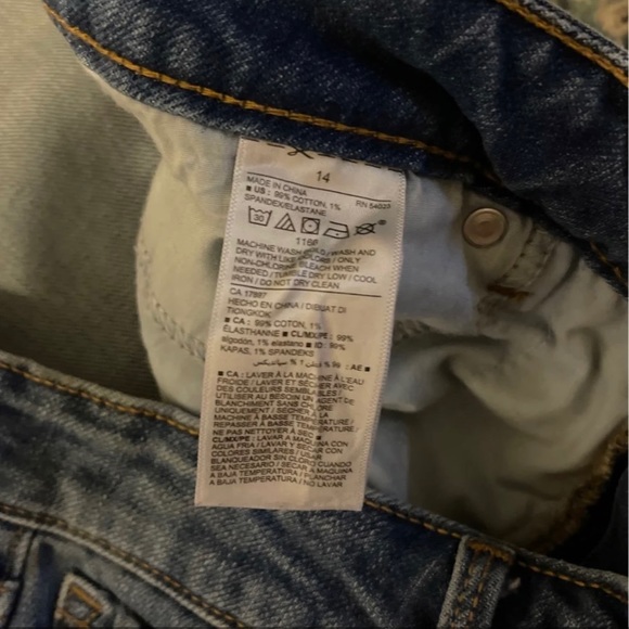 Old Navy Power Straight High Rise Jeans - Picture 5 of 7